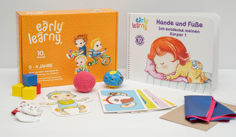EARLYLEARNY 10 Monate - Hände und Füße