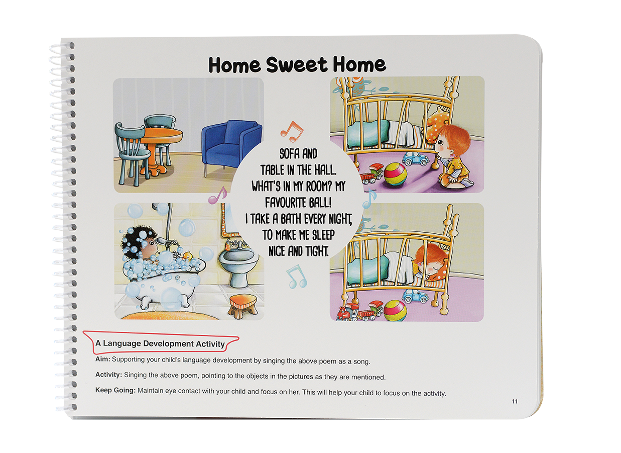 11 th Month Educational Set - Home Sweet Home
