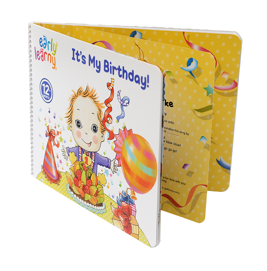 12 th Month Educational Set - It's My Birthday