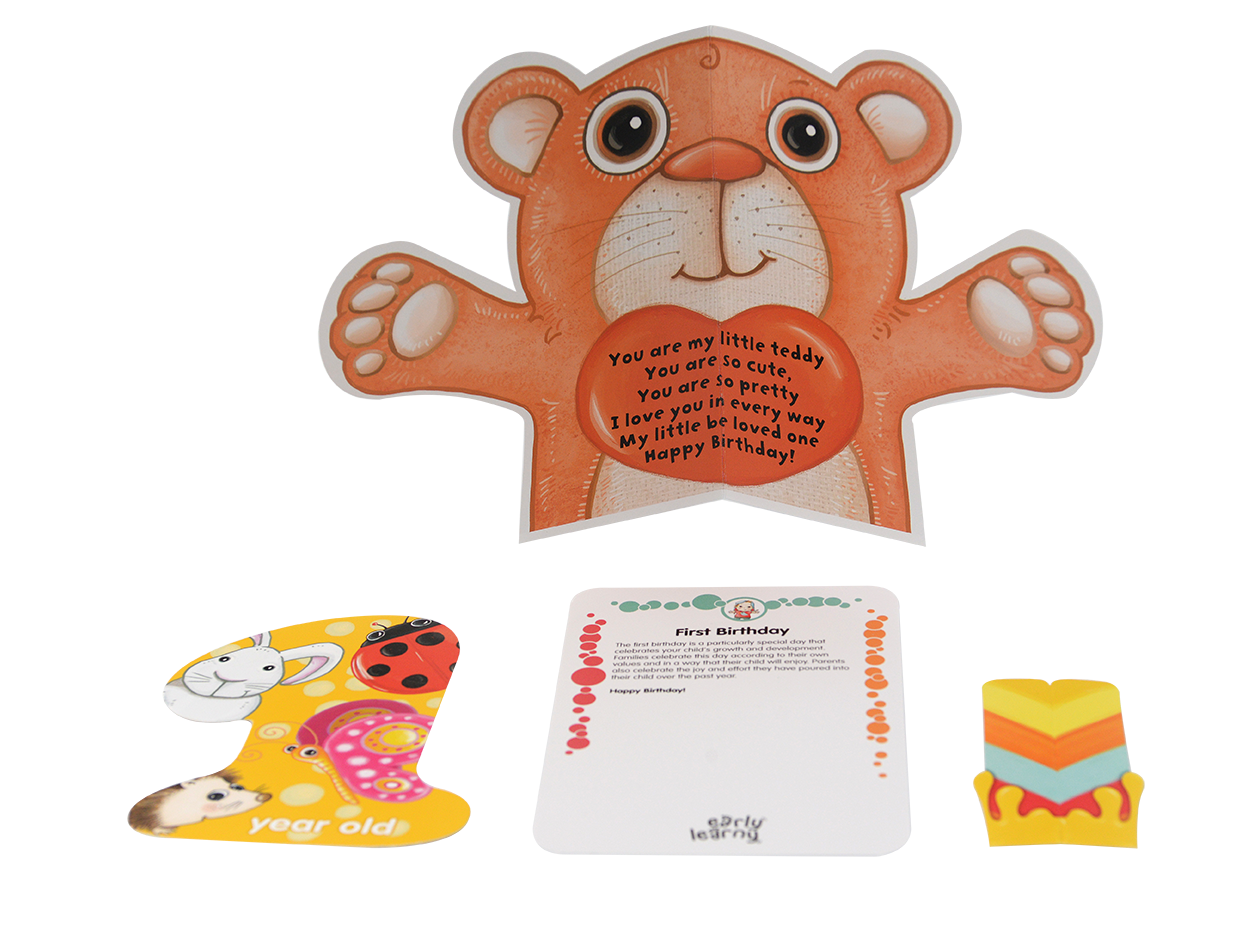 12 th Month Educational Set - It's My Birthday