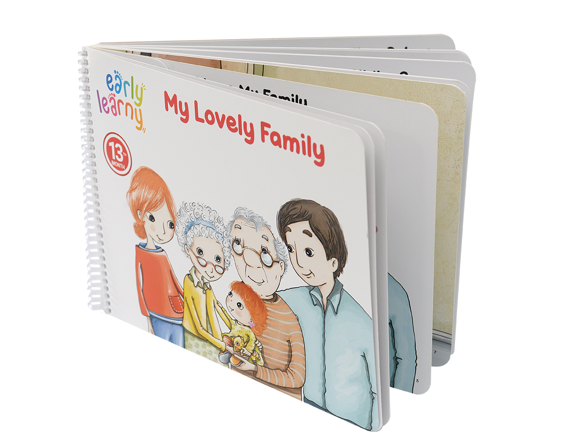 13 th Month Educational Set - My Lovely Family