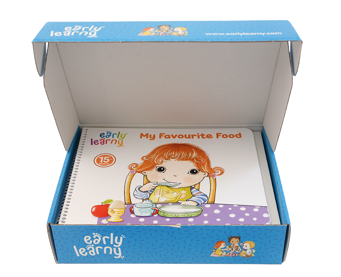15 th Month Educational Set - My Favourite Food