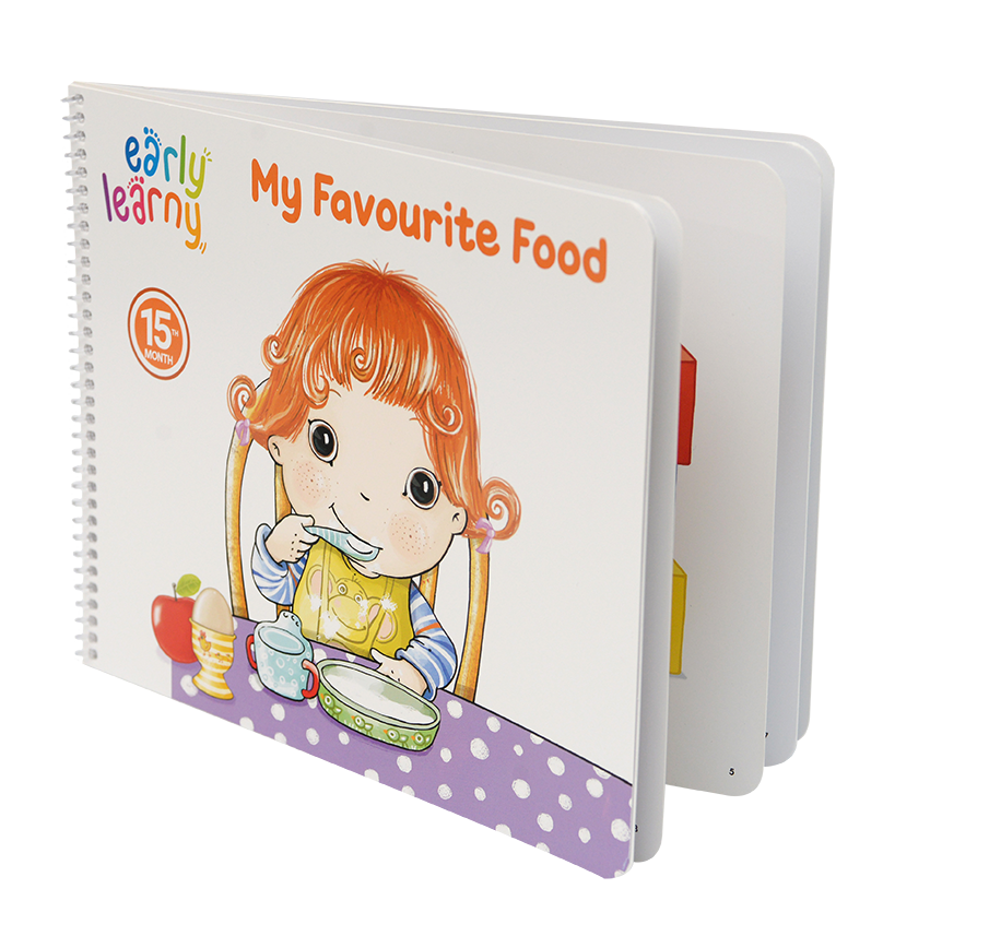 15 th Month Educational Set - My Favourite Food