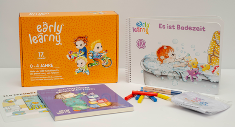 EARLYLEARNY 17 Monate - Es ist Badezeit