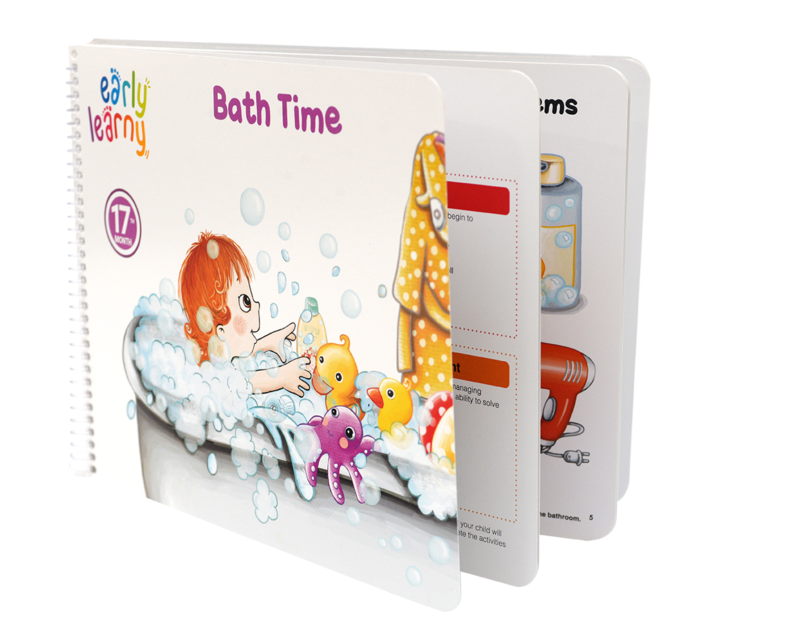 17 th Month Educational Set - Bath Time