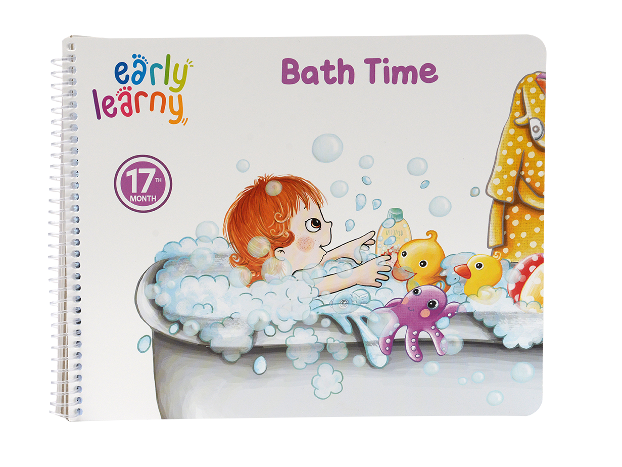 17 th Month Educational Set - Bath Time