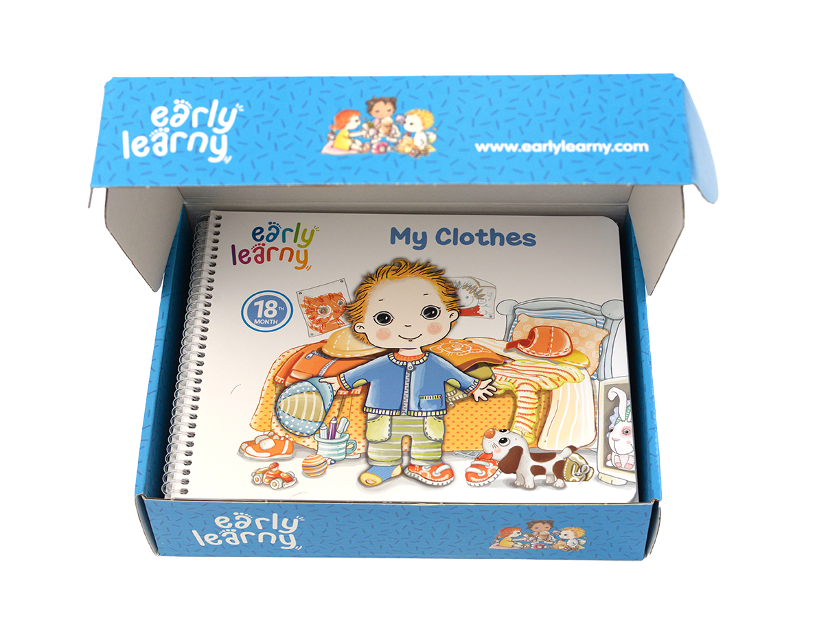 18 th Month Educational Set - My Clothes
