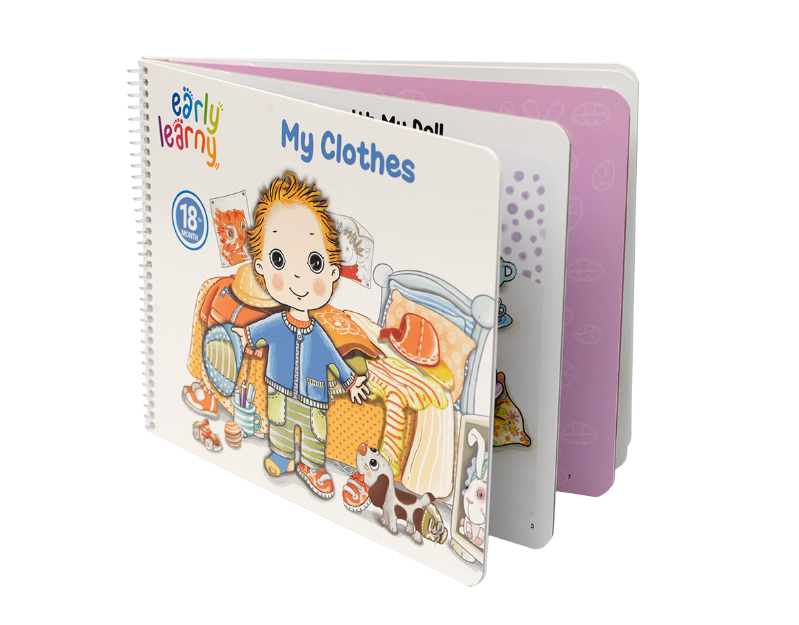 18 th Month Educational Set - My Clothes