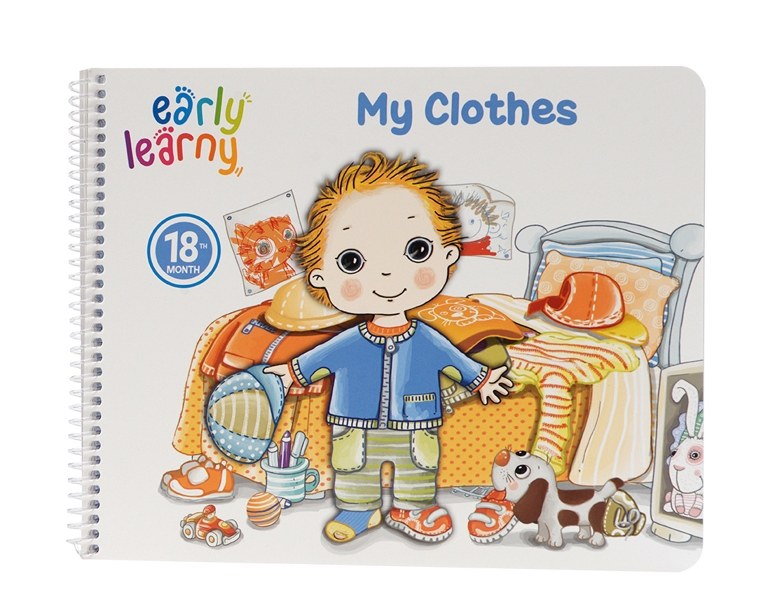 18 th Month Educational Set - My Clothes