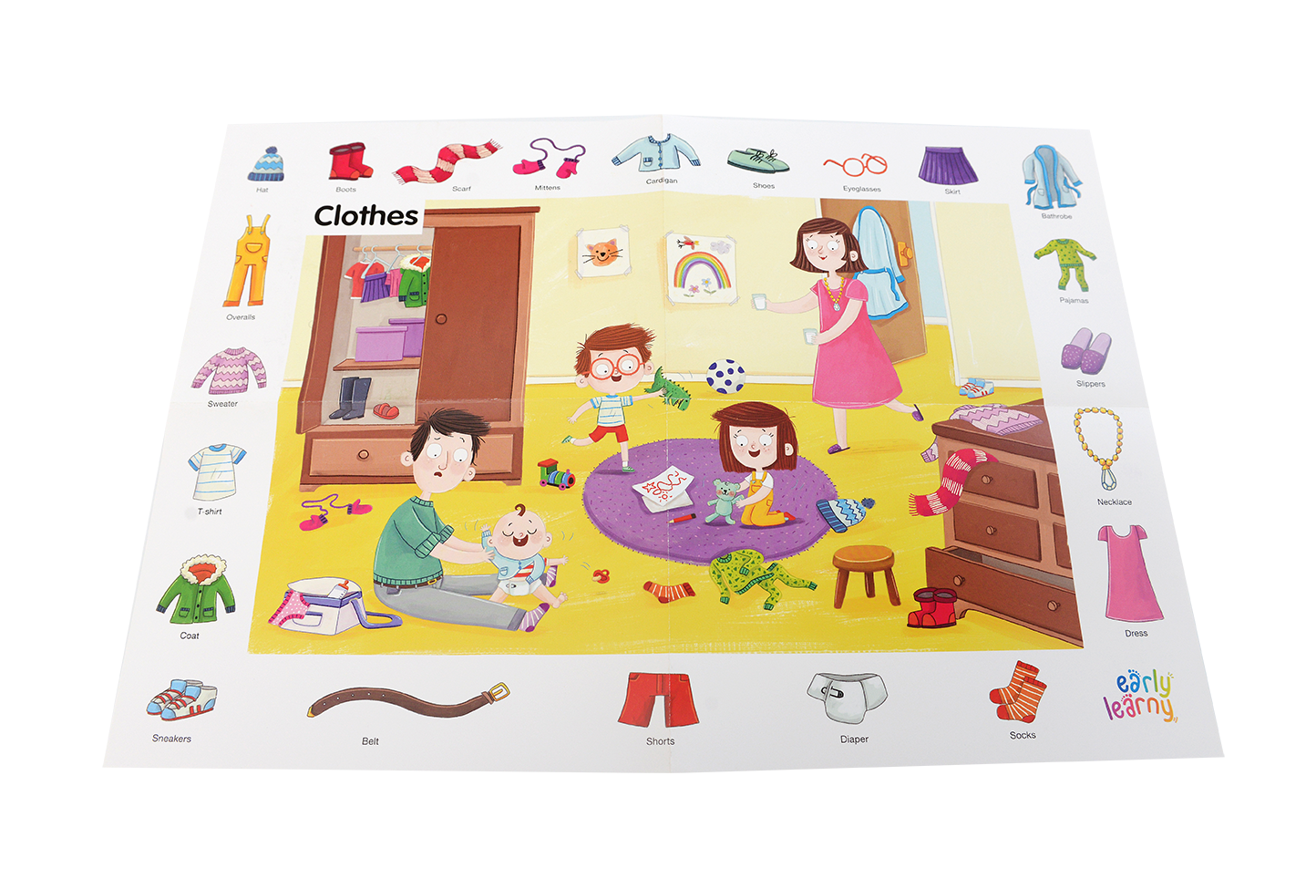 18 th Month Educational Set - My Clothes