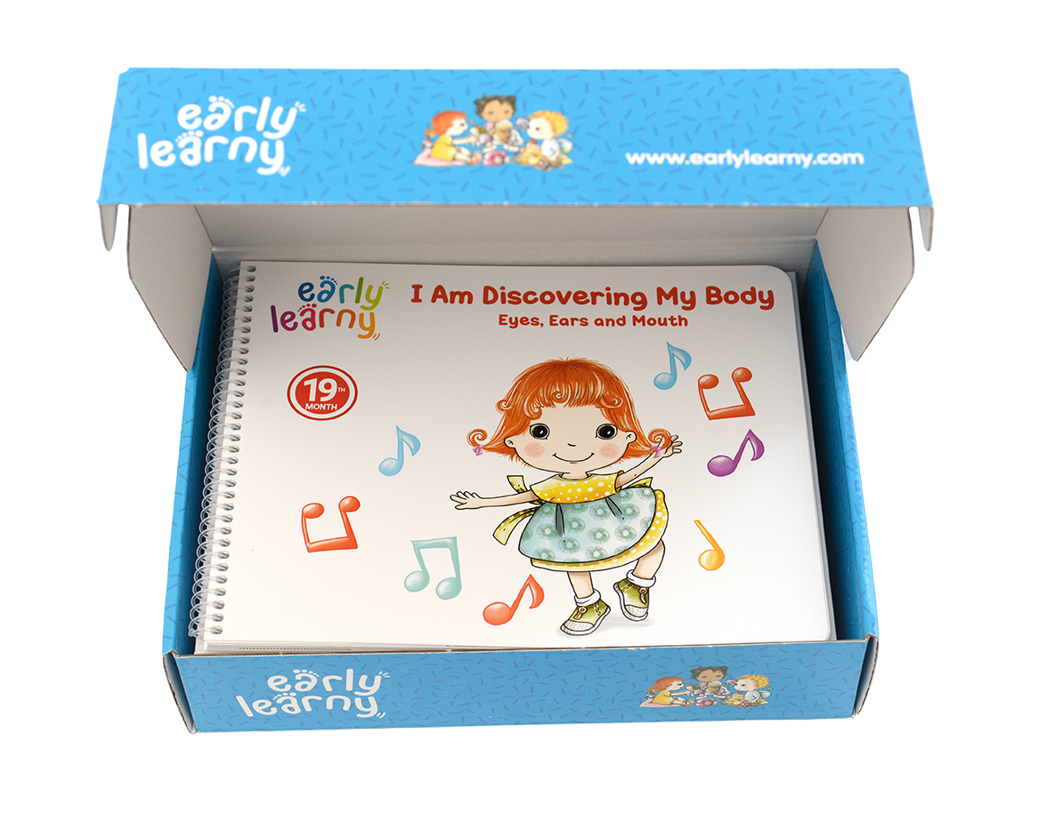 19 th Month Educational Set - I Am Discovering My Body: Eyes, Ears and Mouth
