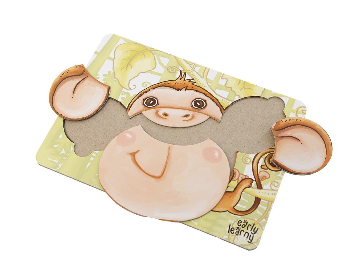 19 th Month Educational Set - I Am Discovering My Body: Eyes, Ears and Mouth