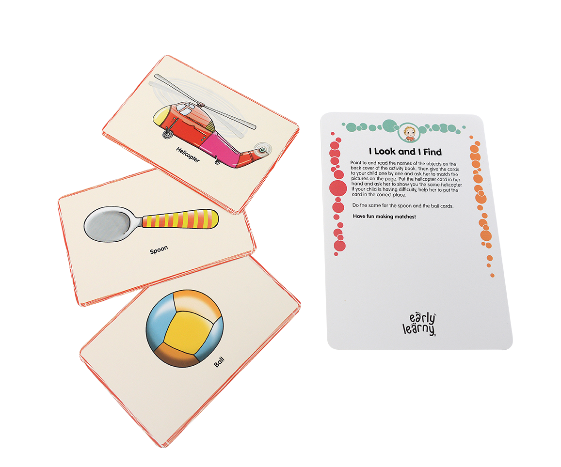 19 th Month Educational Set - I Am Discovering My Body: Eyes, Ears and Mouth