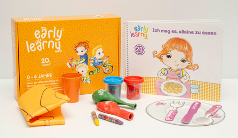 EARLYLEARNY 20 Monate - Ich mag es, alleine zu esssen