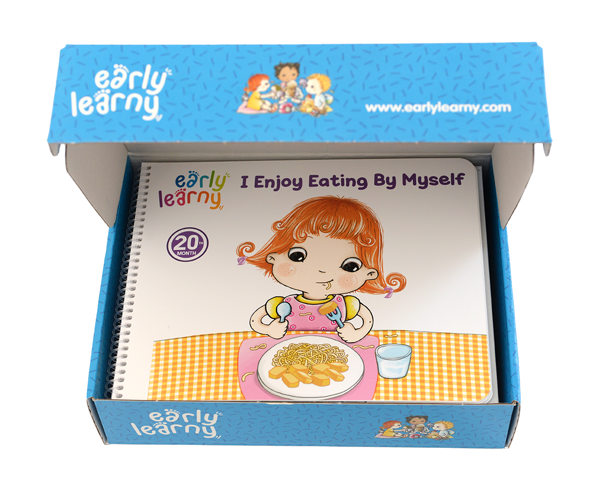 20 th Month Educational Set - I Enjoy Eating By Myself