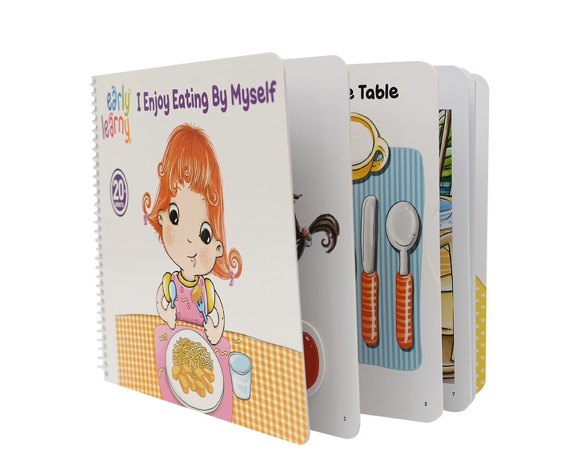 20 th Month Educational Set - I Enjoy Eating By Myself