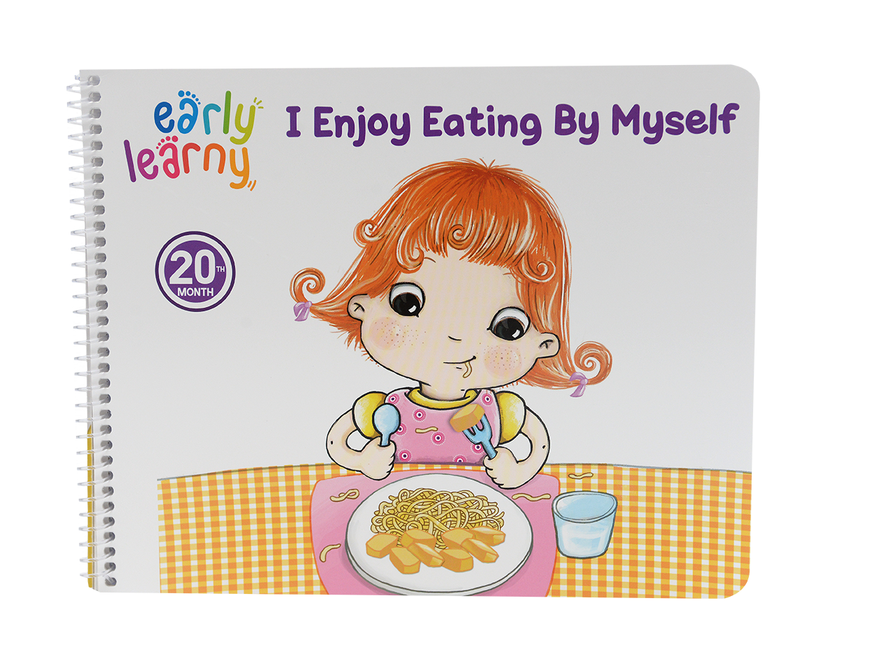 20 th Month Educational Set - I Enjoy Eating By Myself