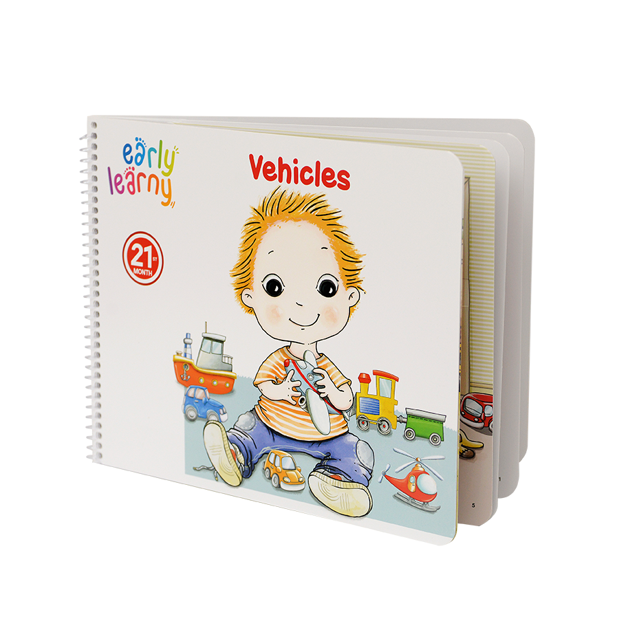 21 st Month Educational Set - Vehicles