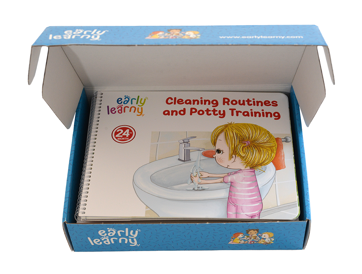 24 th Month Educational Set - Cleaning Routines and Potty Training