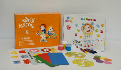 EARLYLEARNY 32 Monate - Die Farben