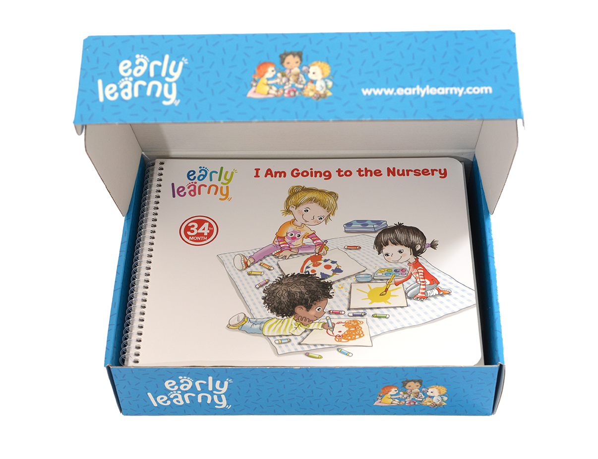 34 th Month Educational Set - I Am Going to the Nursery