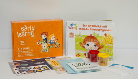 EARLYLEARNY 35 Monate - Ich entdecke mit meinen Sinnesorganen