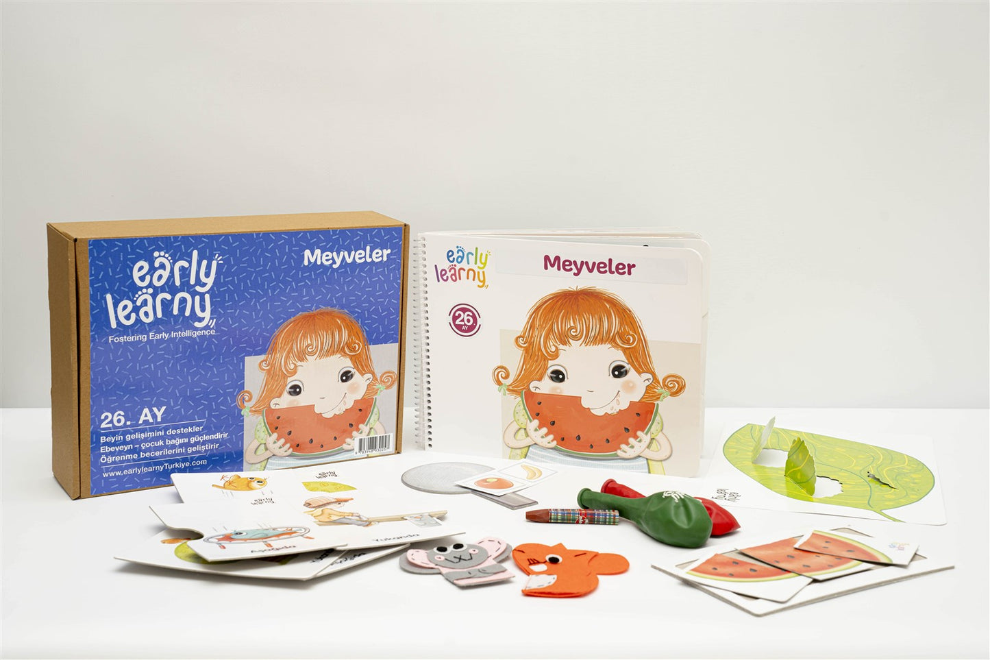 EARLYLEARNY TÜRKÇE 26. AY EĞİTİM SETİ