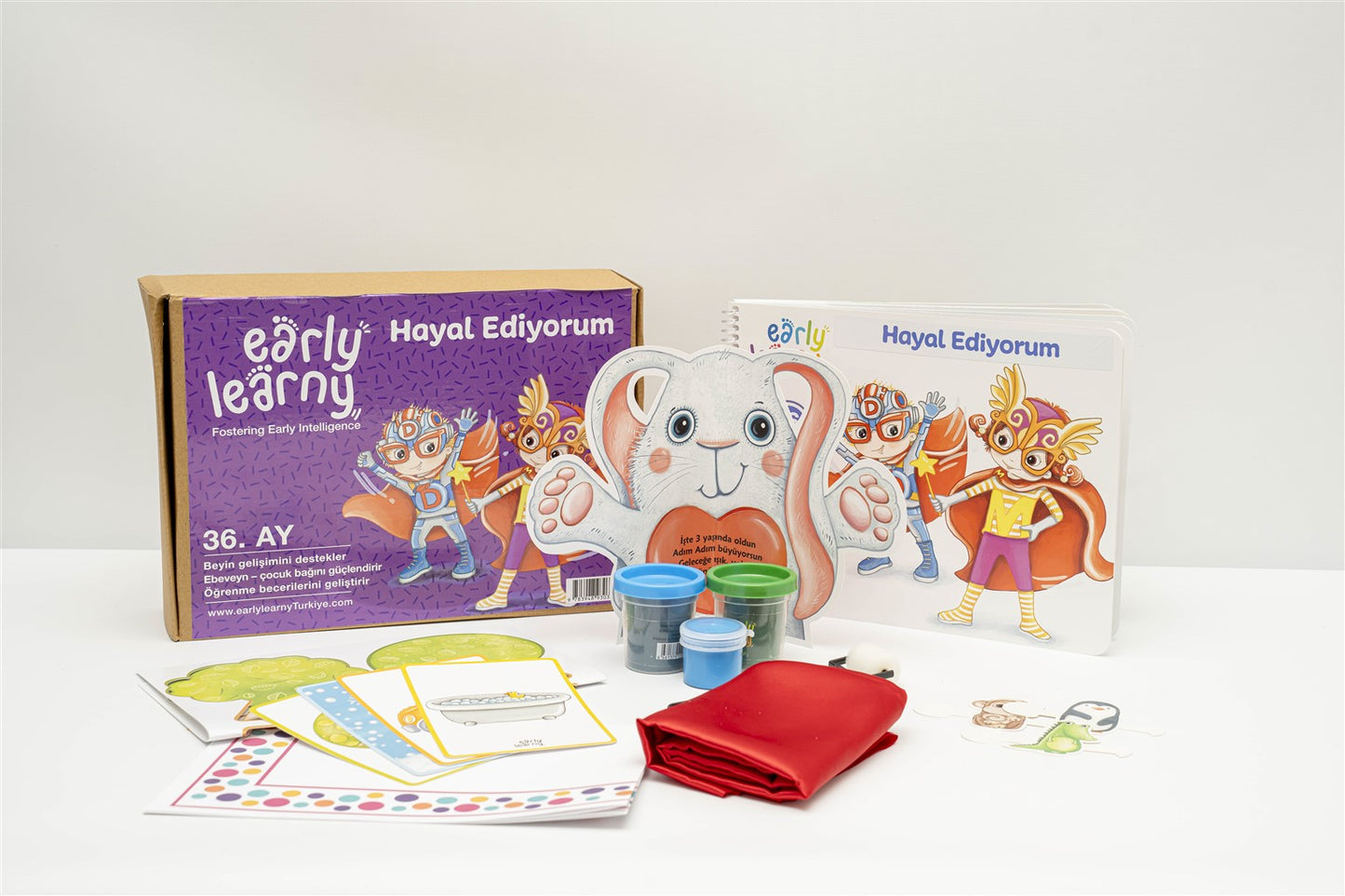 EARLYLEARNY TÜRKÇE 36. AY EĞİTİM SETİ