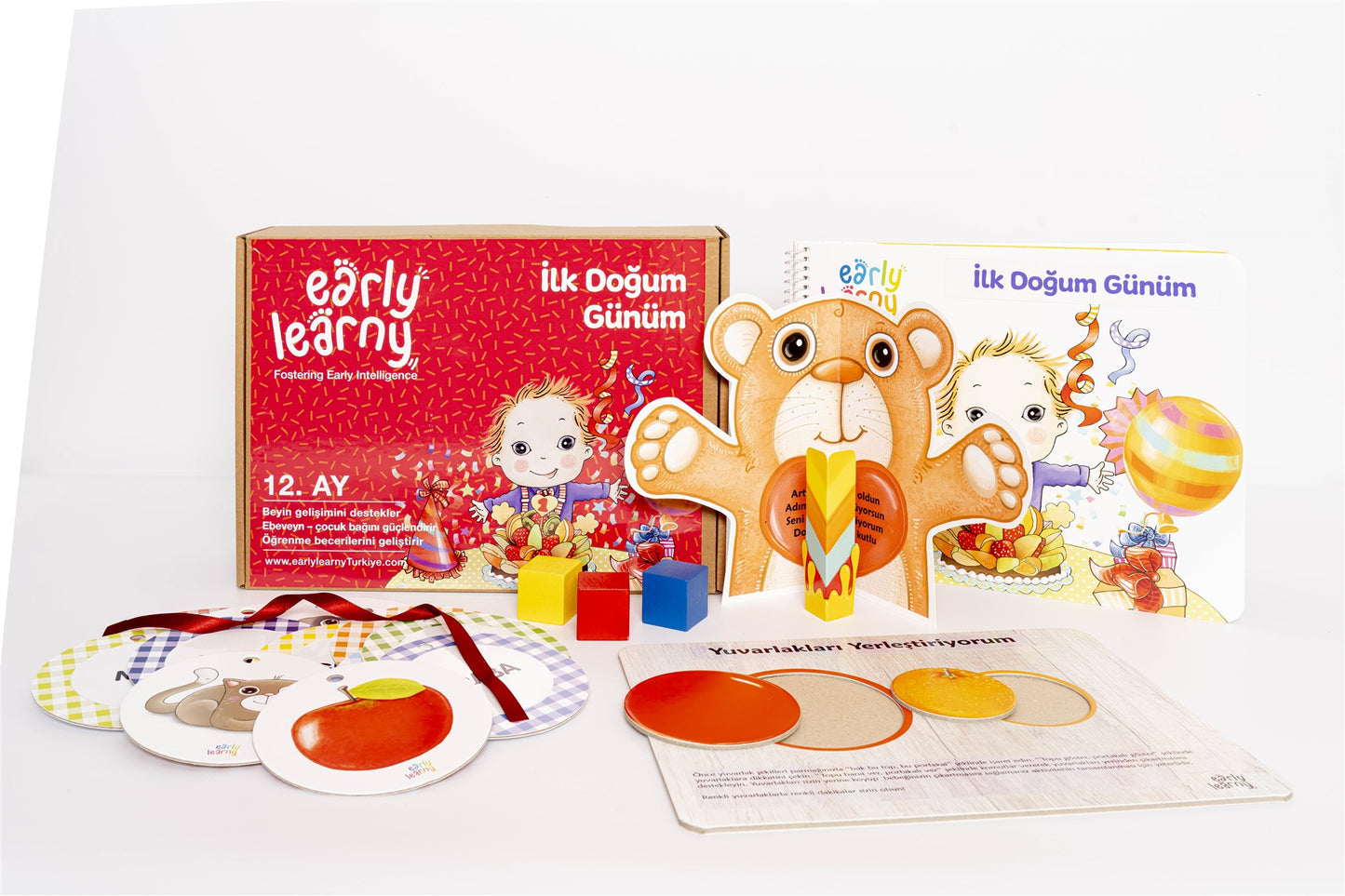 EARLYLEARNY TÜRKÇE 12. AY EĞİTİM SETİ
