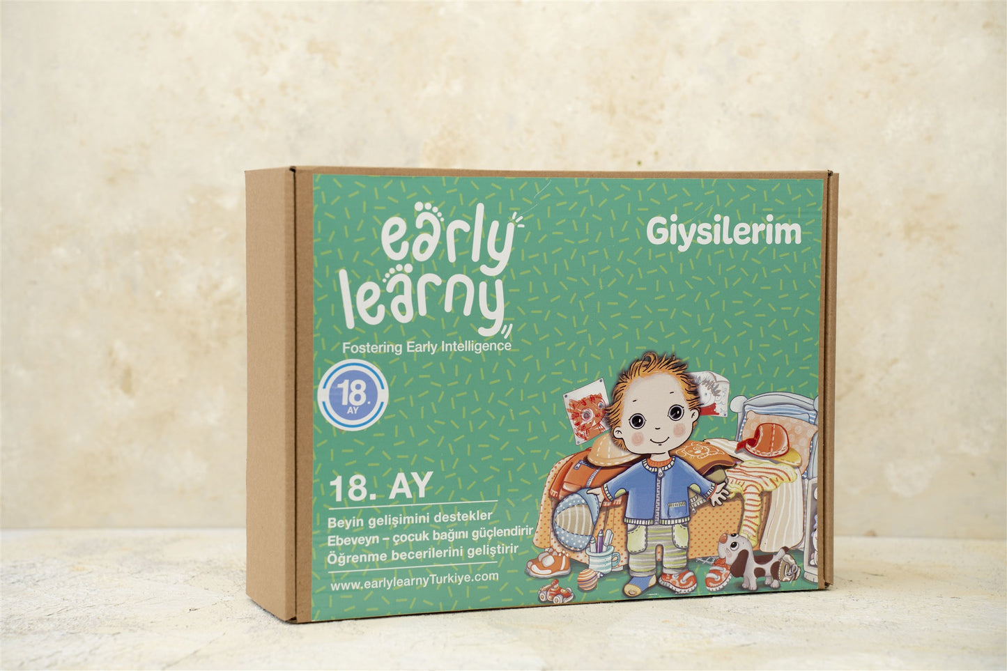 EARLYLEARNY TÜRKÇE 18. AY EĞİTİM SETİ