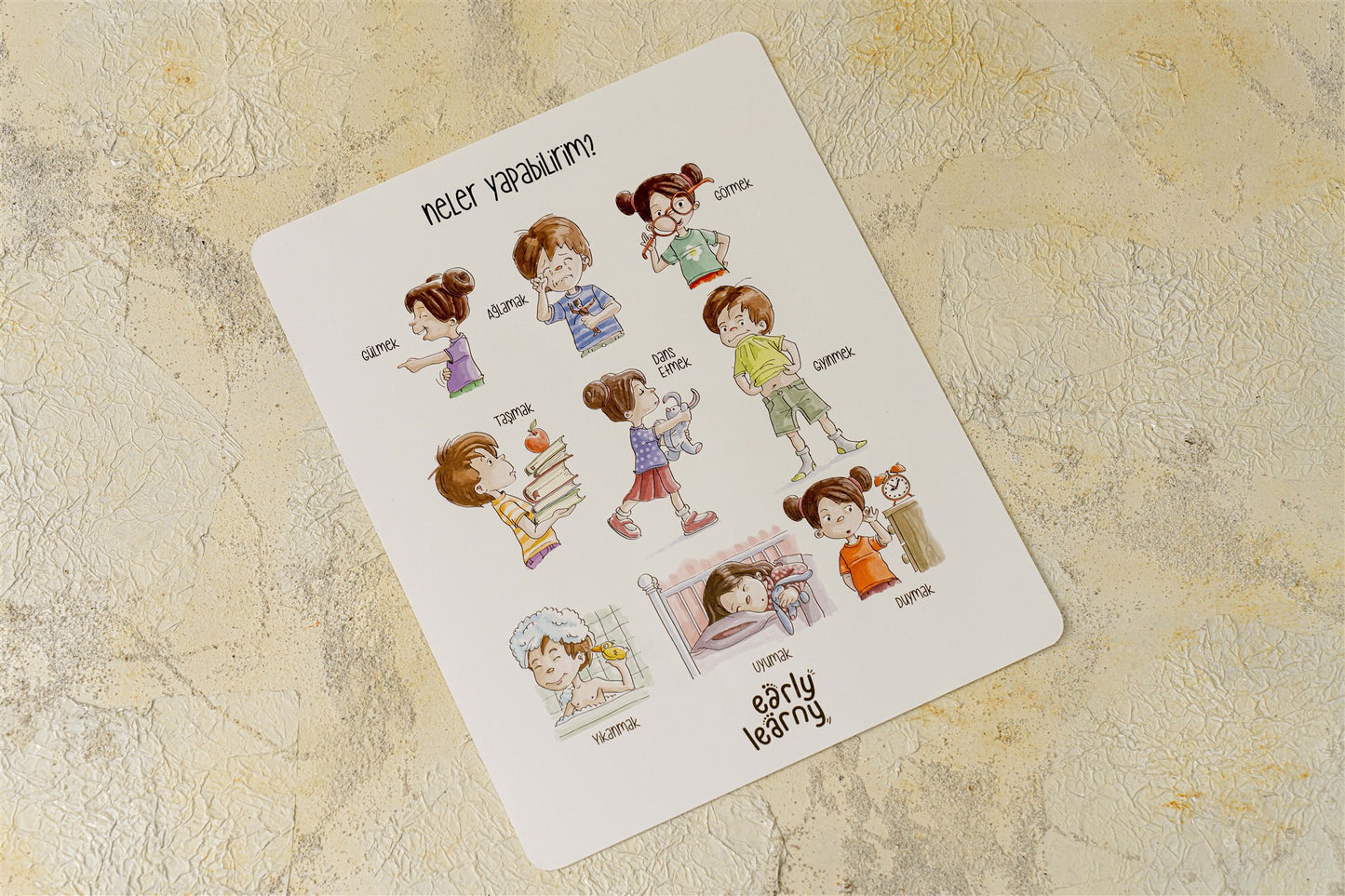 EARLYLEARNY TÜRKÇE 19. AY EĞİTİM SETİ