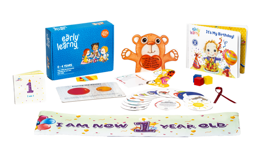 12 th Month Educational Set - It's My Birthday
