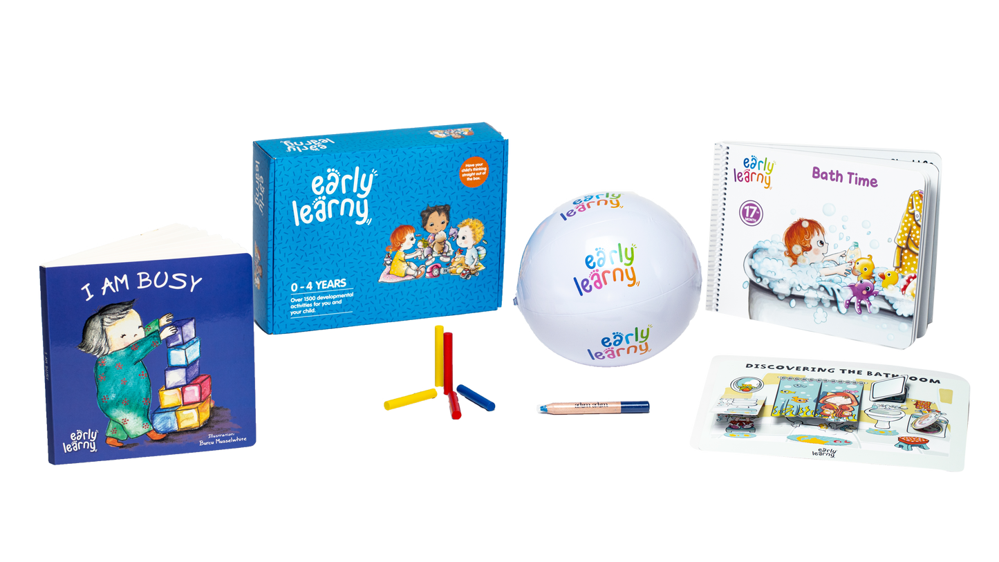 17 th Month Educational Set - Bath Time