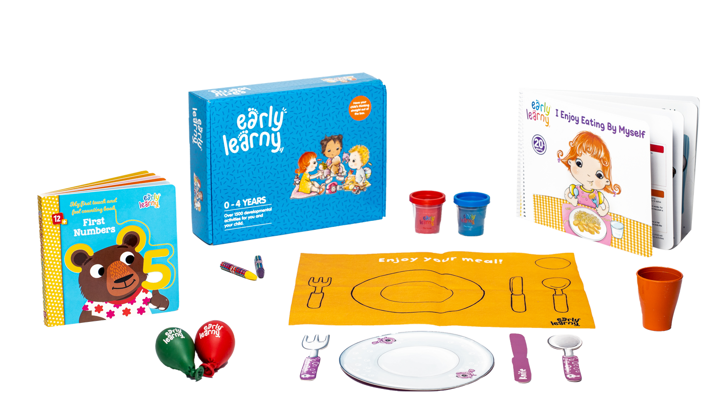 20 th Month Educational Set - I Enjoy Eating By Myself