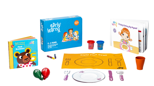 20 th Month Educational Set -  I Enjoy Eating By Myself
