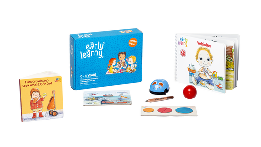 21 st Month Educational Set -  Vehicles