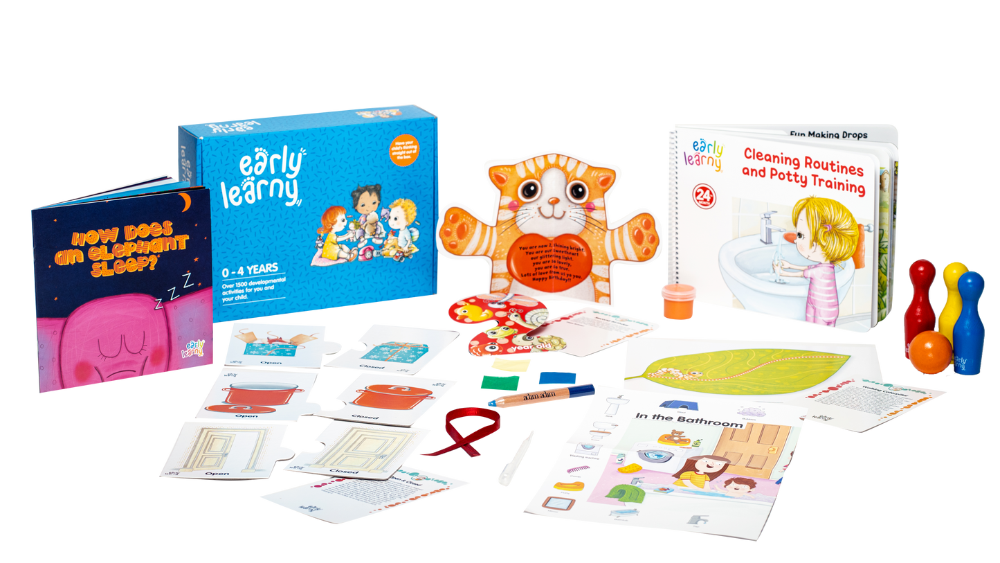 24 th Month Educational Set - Cleaning Routines and Potty Training