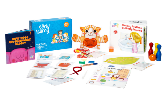 24 th Month Educational Set - Cleaning Routines and Potty Training