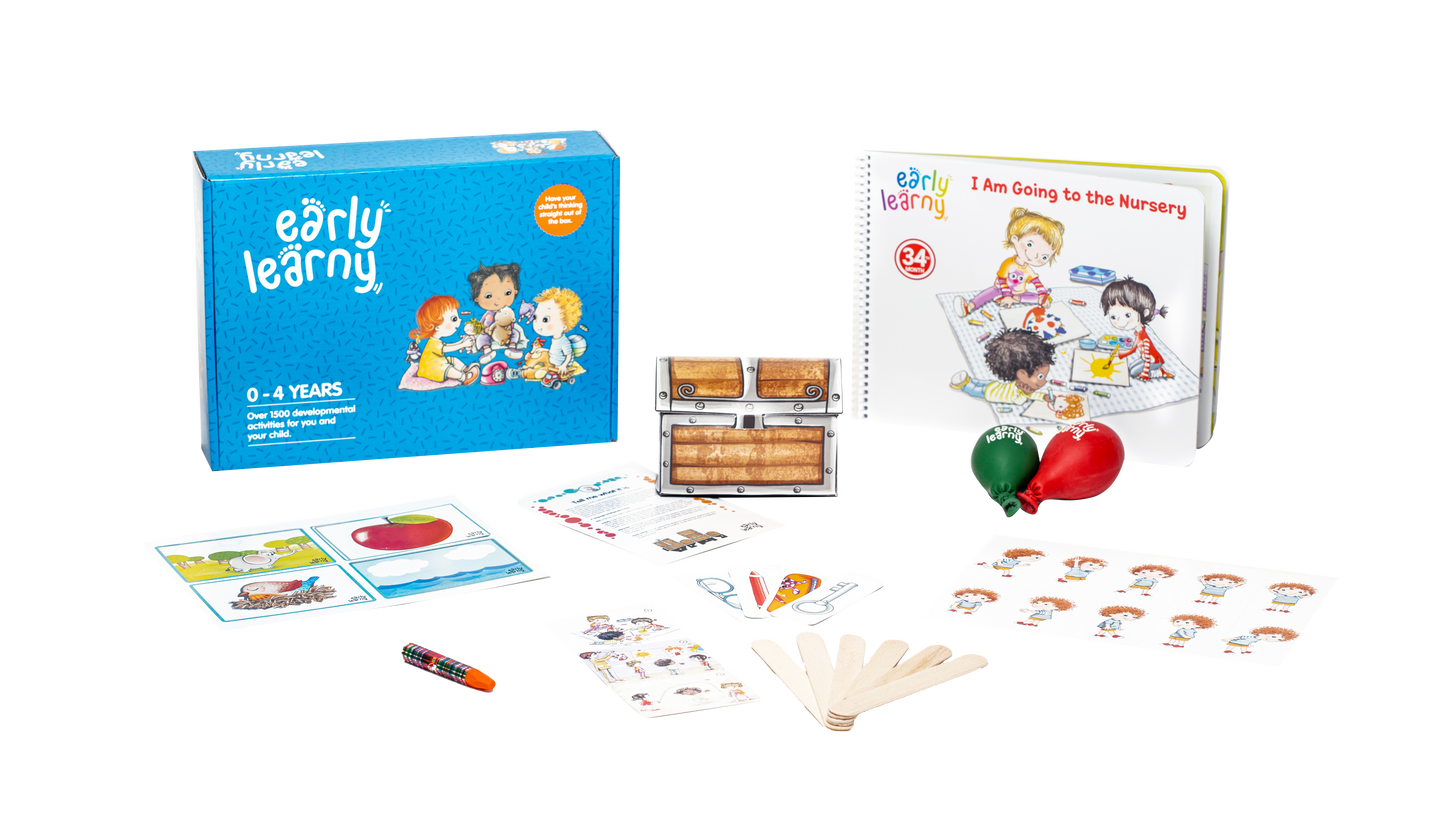 34 th Month Educational Set - I Am Going to the Nursery