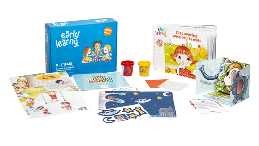 35 th Month Educational Set - Discovering With My Senses