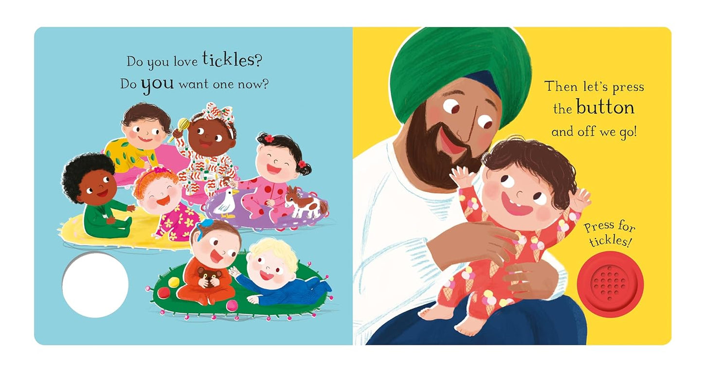 Babies Laugh at Tickles : Sound Book with Giant Giggle Button to Press