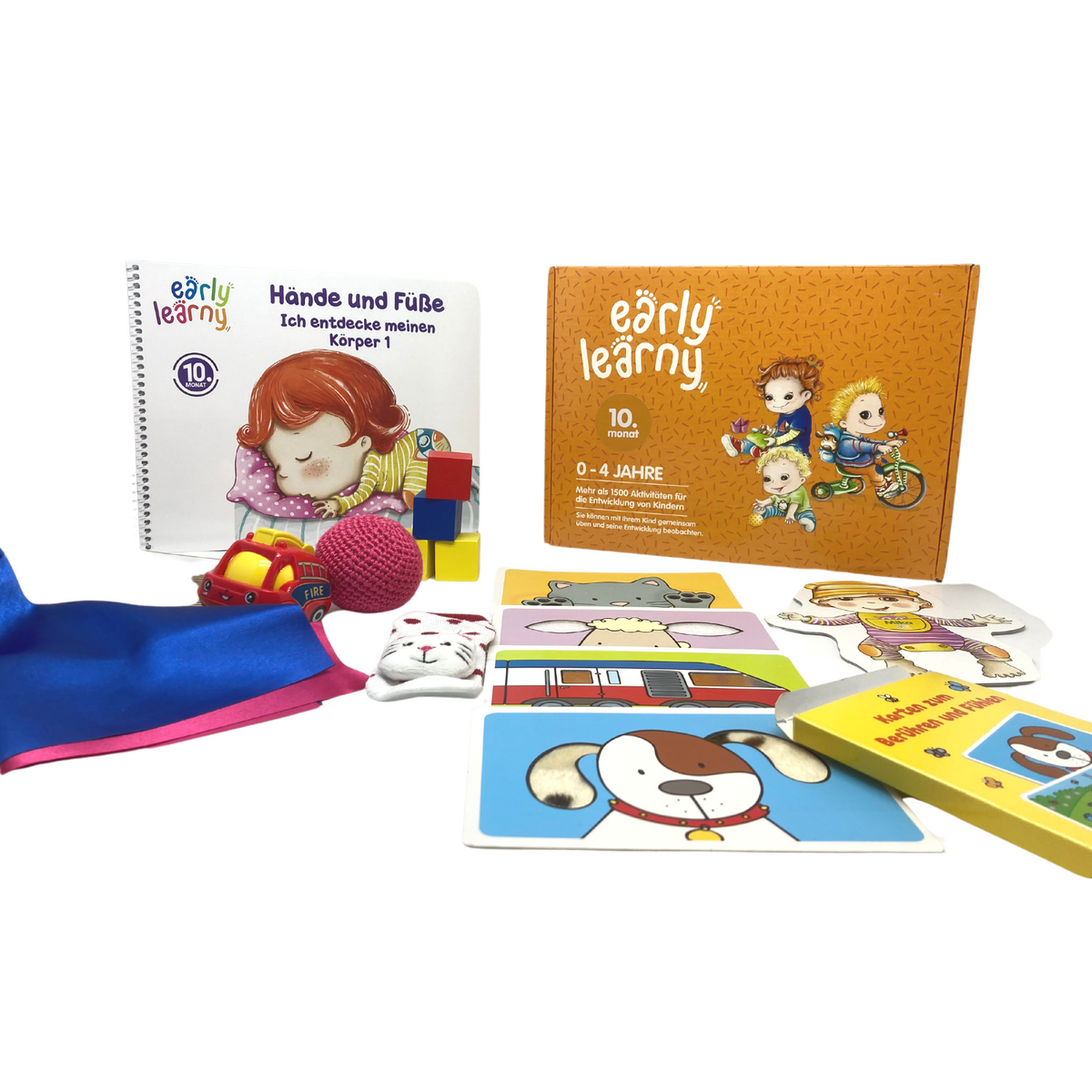 EARLYLEARNY 10 Monate - Hände und Füße
