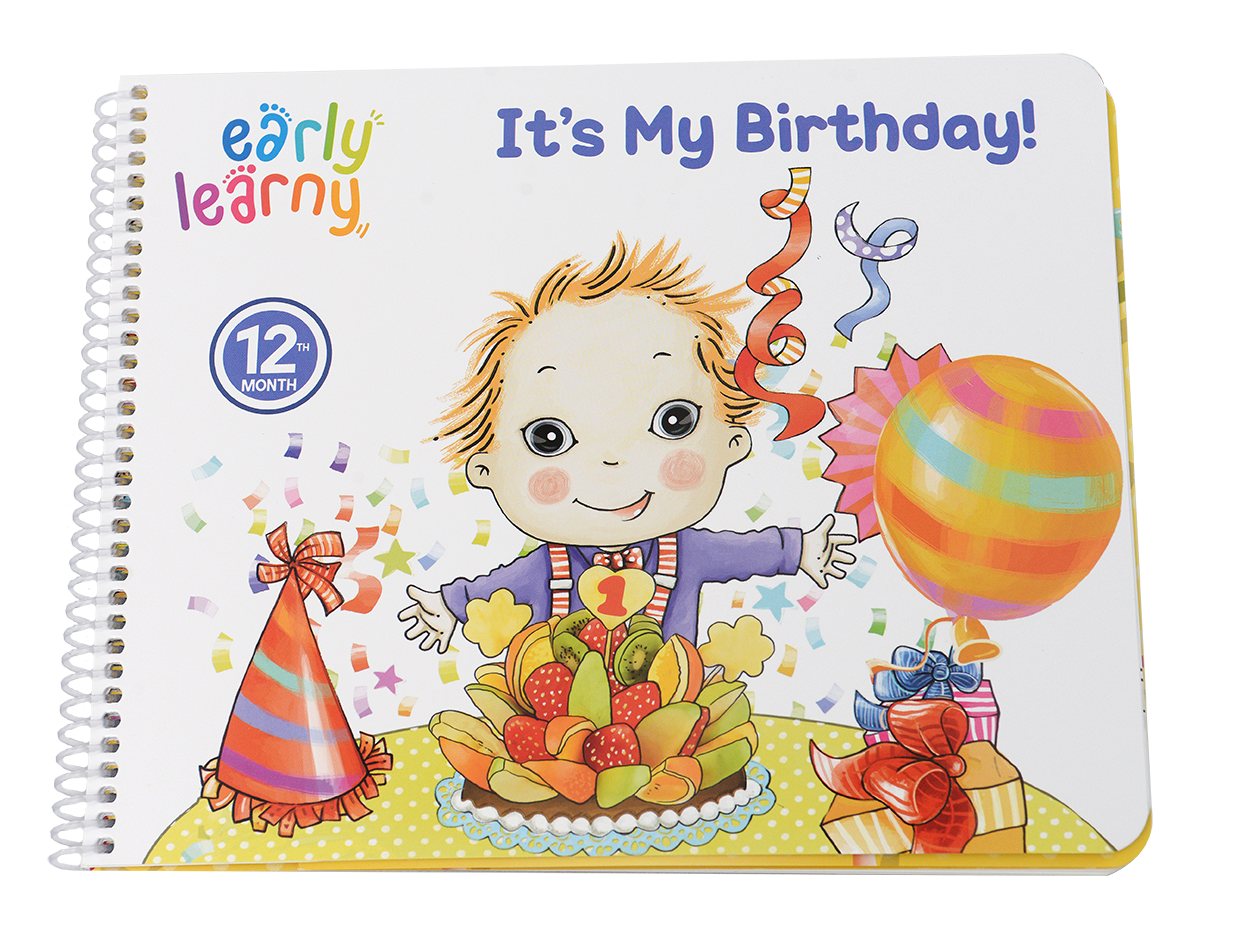 12 th Month Educational Set - It's My Birthday