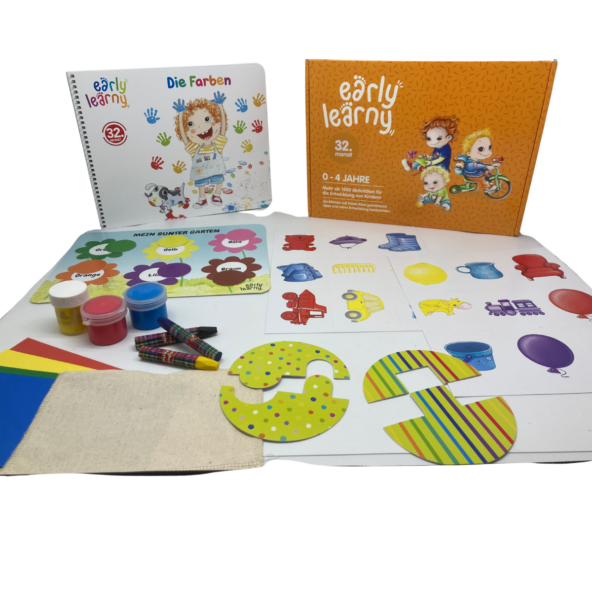 EARLYLEARNY 32 Monate - Die Farben