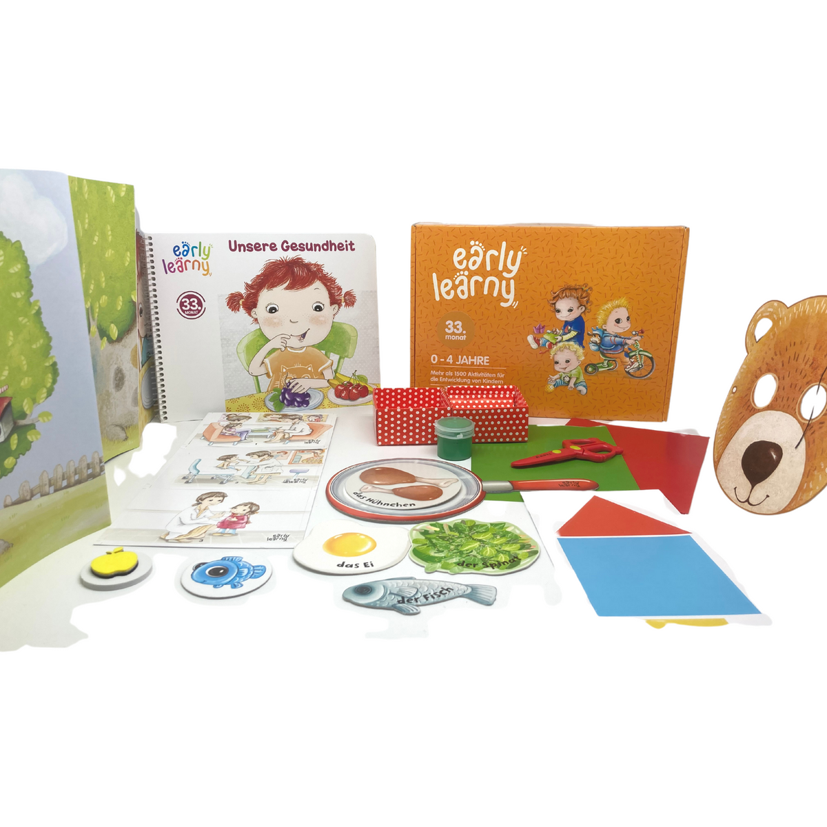 EARLYLEARNY 33 Monate - Unsere Gesundheit