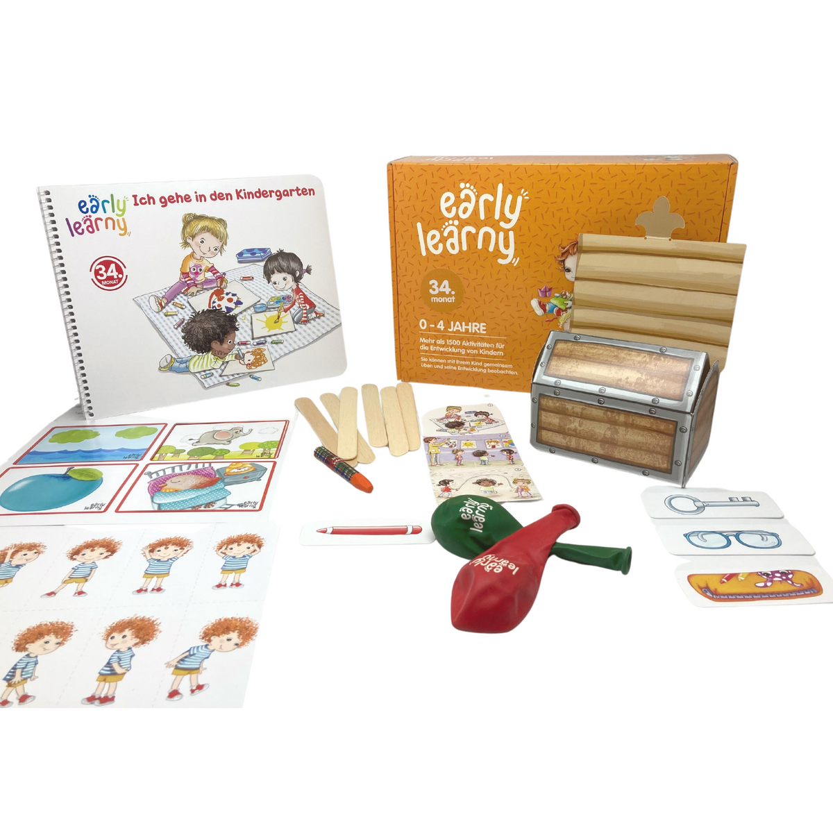 EARLYLEARNY 34 Monate - Ich gehe in den Kindergarten