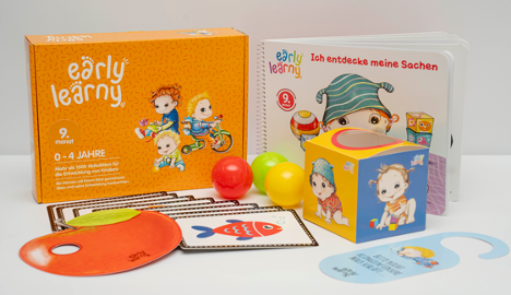 EARLYLEARNY 9 Monate - Ich entdecke meine Sachen