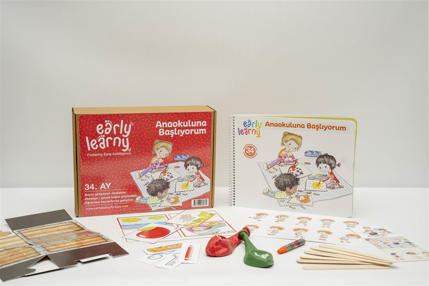 EARLYLEARNY TÜRKÇE 34. AY EĞİTİM SETİ