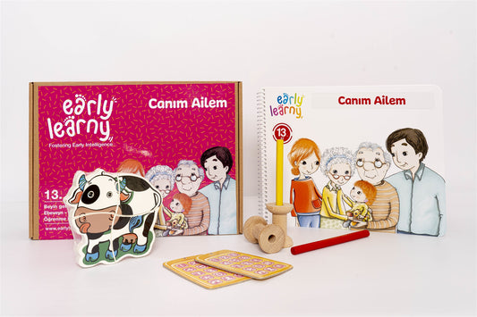 EARLYLEARNY TÜRKÇE 13. AY EĞİTİM SETİ