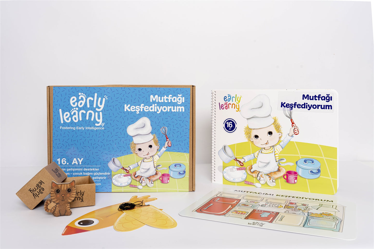 EARLYLEARNY TÜRKÇE 16. AY EĞİTİM SETİ